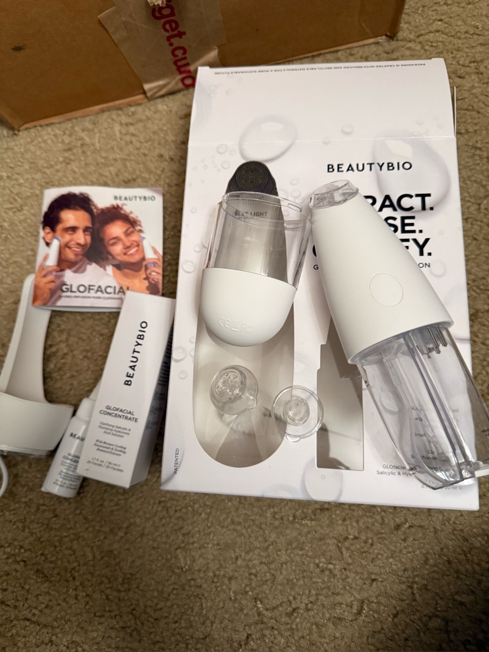 BEAUTYBIO GloFacial Device with extra serum!